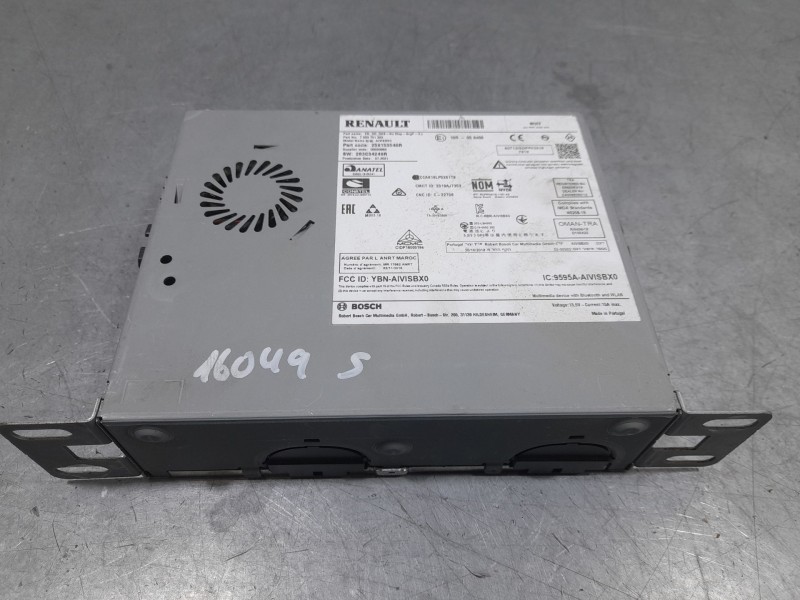 Recambio de sistema audio / radio para renault clio v business edition referencia OEM IAM 283C34249R 259153546R ANATEL