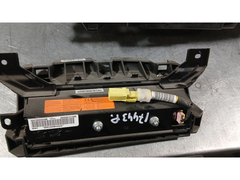 Recambio de kit airbag para kia niro i (de) 1.6 gdi hybrid referencia OEM IAM 56900G5100WK C/PRETENSORES Y SALPICADERO Y AIRBAG 