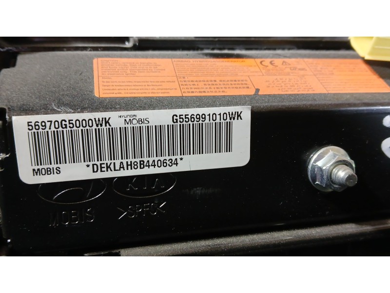 Recambio de kit airbag para kia niro i (de) 1.6 gdi hybrid referencia OEM IAM 56900G5100WK C/PRETENSORES Y SALPICADERO Y AIRBAG 
