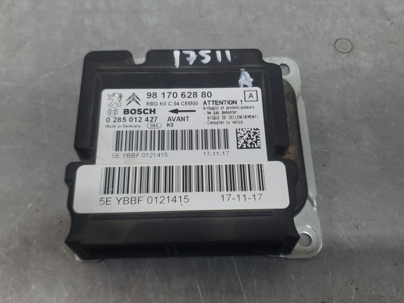 Recambio de kit airbag para citroën jumpy iii furgoneta (v_) 2.0 bluehdi 120 referencia OEM IAM 98285989ZD  98285989ZD CONDUCTOR