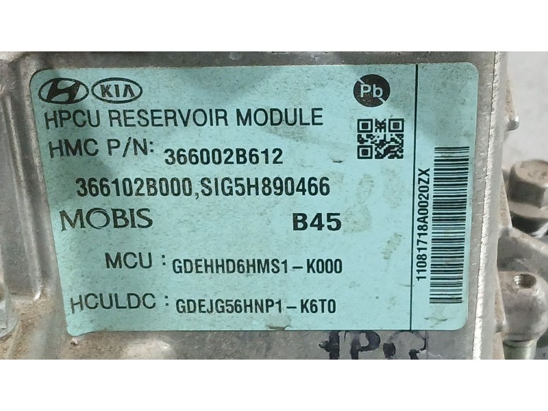 Recambio de convertidor para kia niro i (de) 1.6 gdi hybrid referencia OEM IAM   