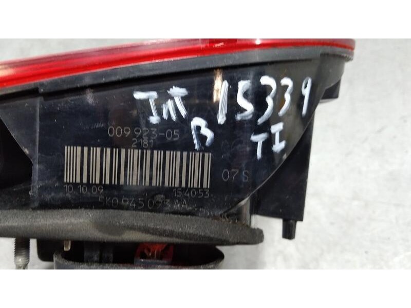 Recambio de piloto trasero izquierdo para volkswagen golf vi (5k1) advance referencia OEM IAM 5k0945093  INTERIOR