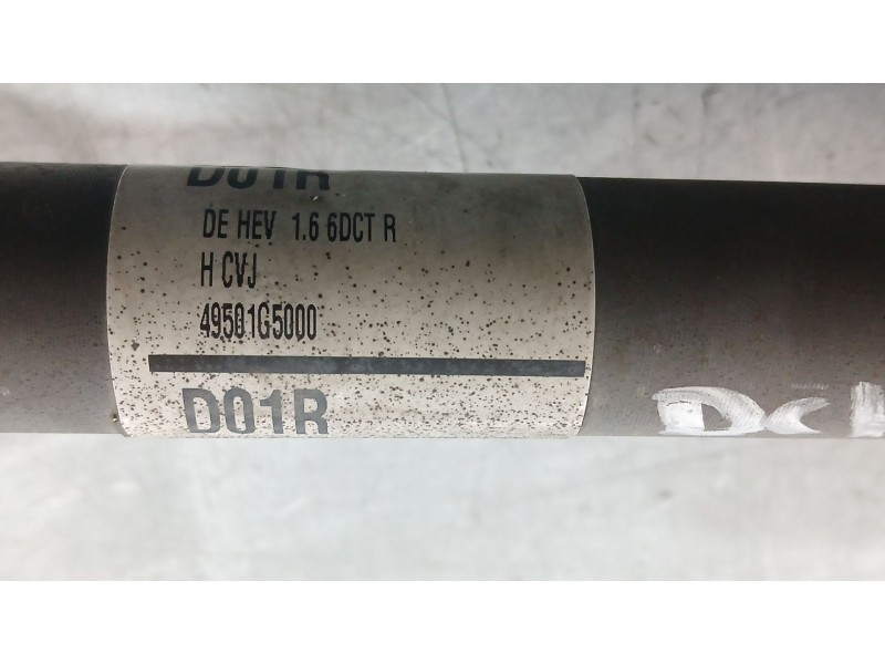 Recambio de transmision delantera derecha para kia niro i (de) 1.6 gdi hybrid referencia OEM IAM 49501G5000  