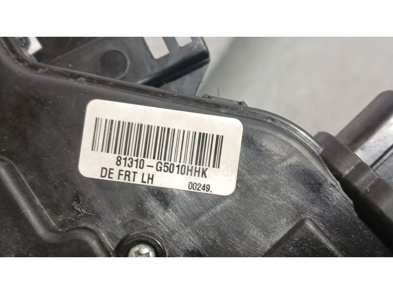 Recambio de cerradura puerta delantera izquierda para kia niro i (de) 1.6 gdi hybrid referencia OEM IAM 81310G5010HHK  