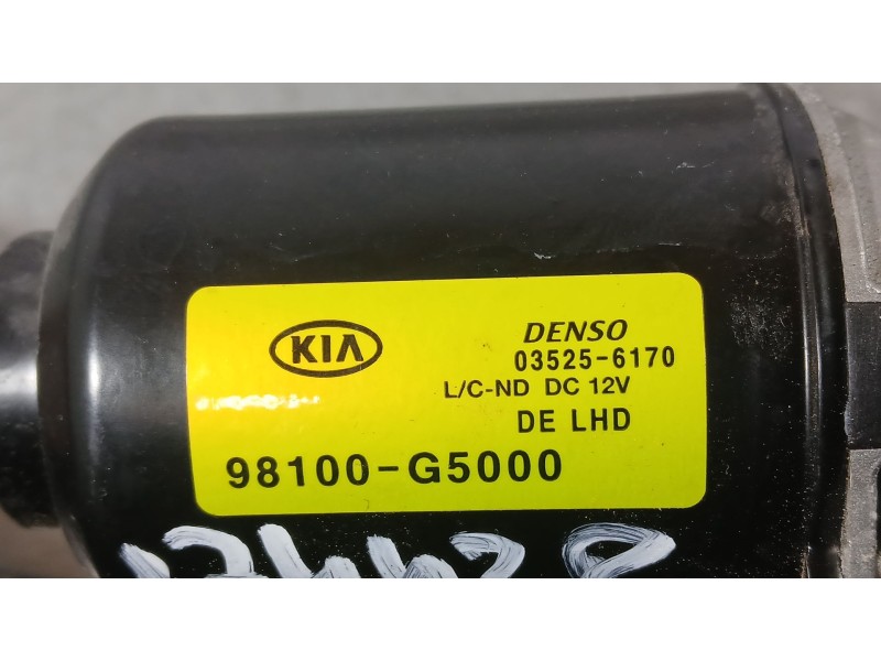 Recambio de motor limpia delantero para kia niro i (de) 1.6 gdi hybrid referencia OEM IAM 98100G5000  