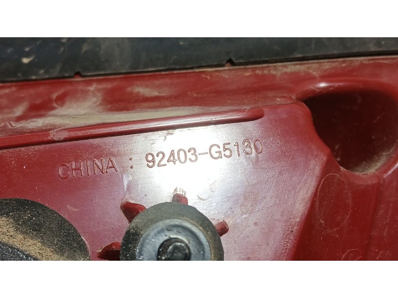 Recambio de piloto trasero izquierdo interior para kia niro i (de) 1.6 gdi hybrid referencia OEM IAM 92403G5130  