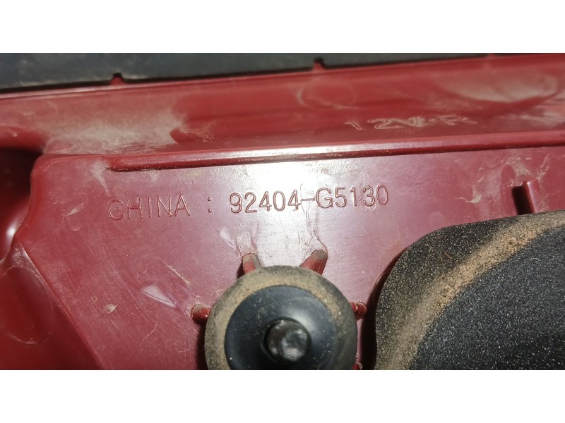 Recambio de piloto trasero derecho interior para kia niro i (de) 1.6 gdi hybrid referencia OEM IAM 92404G5130  