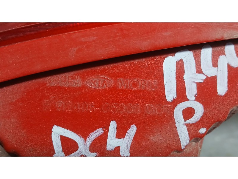 Recambio de piloto trasero derecho paragolpes para kia niro i (de) 1.6 gdi hybrid referencia OEM IAM 92406G5000  