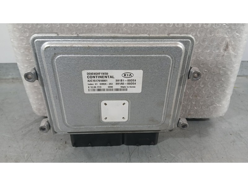 Recambio de centralita motor uce para kia niro i (de) 1.6 gdi hybrid referencia OEM IAM 391B103DE4 CONTINENTAL A2C1517610001