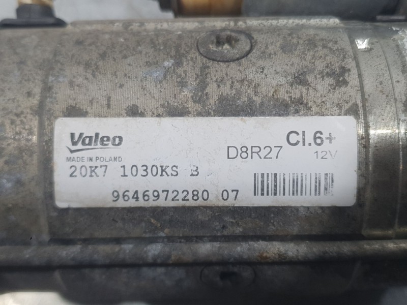 Recambio de motor arranque para citroën jumpy iii furgoneta (v_) 2.0 bluehdi 120 referencia OEM IAM 9646972280 20K71030KS VALEO