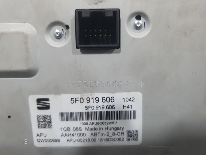 Recambio de sistema navegacion gps para seat leon st (5f8) 1.5 tsi referencia OEM IAM 5FO919606  
