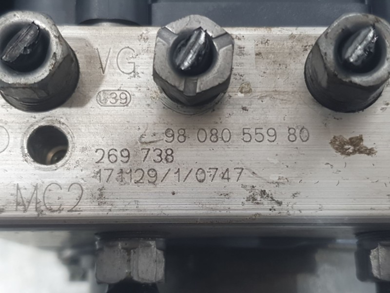 Recambio de abs para citroën jumpy iii furgoneta (v_) 2.0 bluehdi 120 referencia OEM IAM 9808055980  