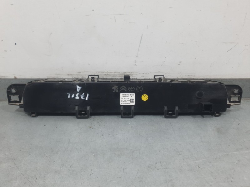 Recambio de mando climatizador para citroën jumpy iii furgoneta (v_) 2.0 bluehdi 120 referencia OEM IAM 98081722ZD  