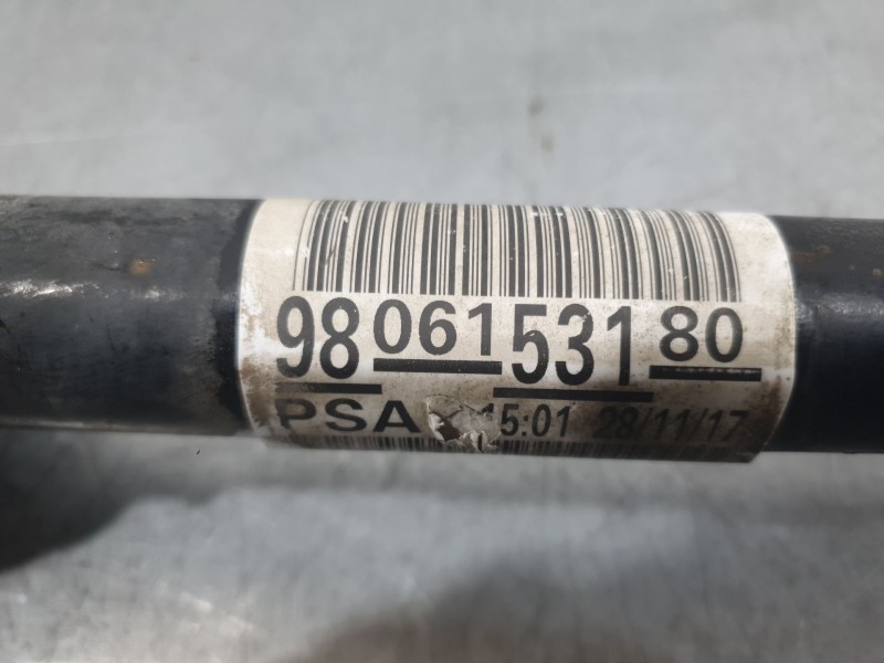 Recambio de transmision delantera derecha para citroën jumpy iii furgoneta (v_) 2.0 bluehdi 120 referencia OEM IAM 9806153180 16