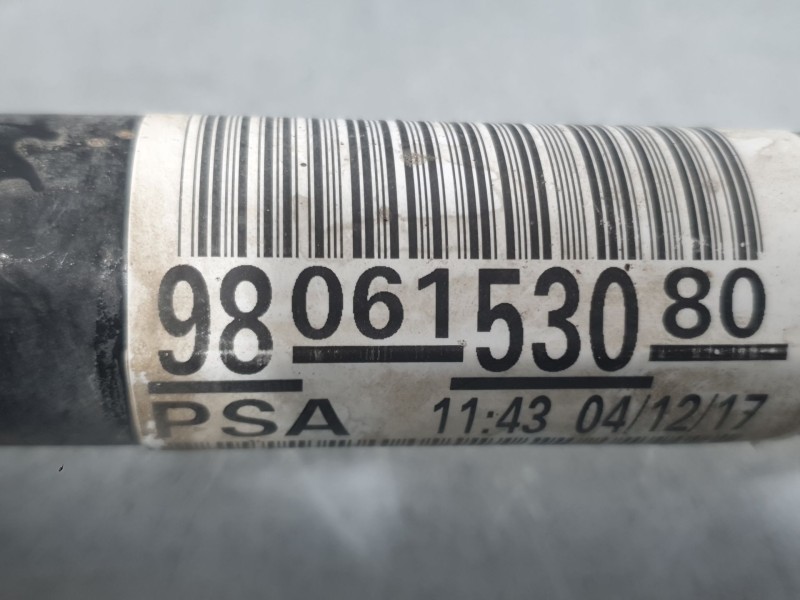 Recambio de transmision delantera izquierda para citroën jumpy iii furgoneta (v_) 2.0 bluehdi 120 referencia OEM IAM 9806153080 