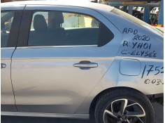 Recambio de puerta trasera izquierda para citroën c-elysee (dd_) 1.5 bluehdi 100 referencia OEM IAM 9675190780  