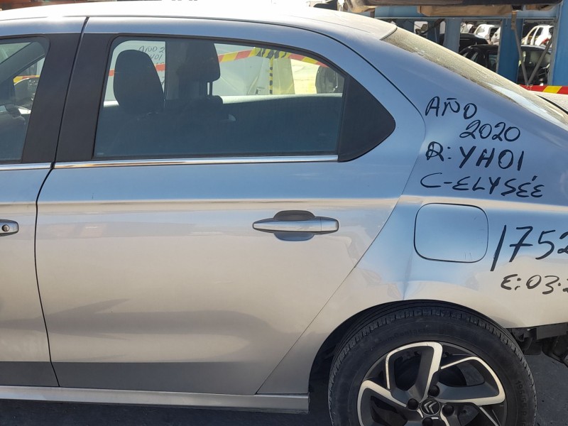 Recambio de puerta trasera izquierda para citroën c-elysee (dd_) 1.5 bluehdi 100 referencia OEM IAM 9675190780  