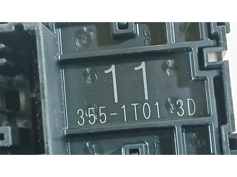 Recambio de mando elevalunas delantero derecho para toyota corolla ranchera familiar (_e21_) 1.8 hybrid (zwe211) referencia OEM 