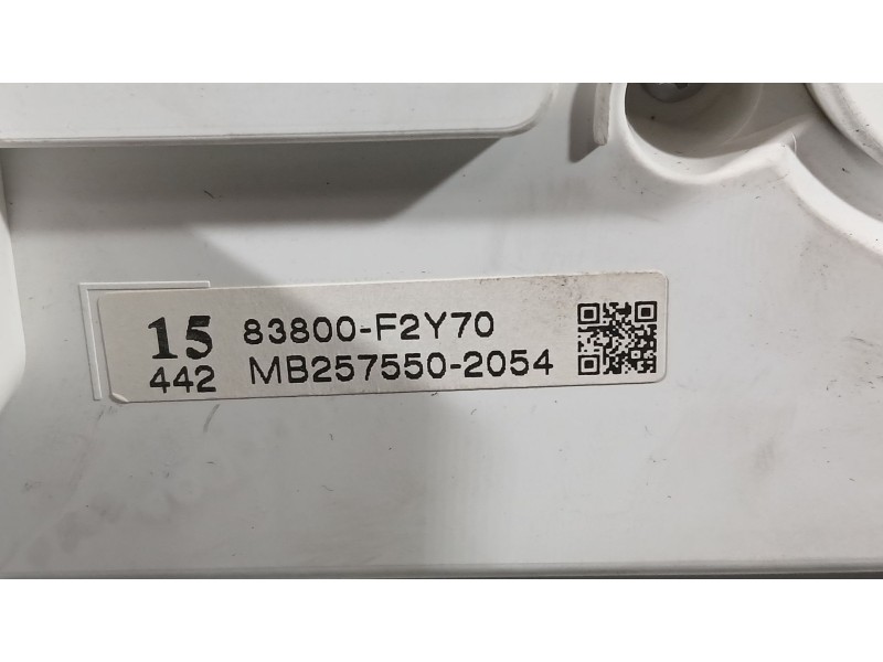 Recambio de cuadro instrumentos para toyota corolla ranchera familiar (_e21_) 1.8 hybrid (zwe211) referencia OEM IAM 83800F2Y70 