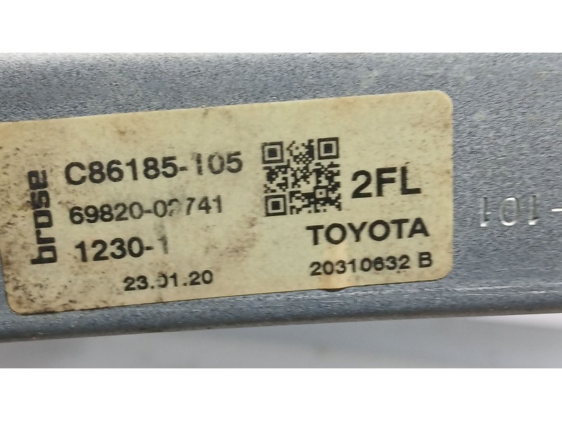 Recambio de elevalunas delantero izquierdo para toyota corolla ranchera familiar (_e21_) 1.8 hybrid (zwe211) referencia OEM IAM 