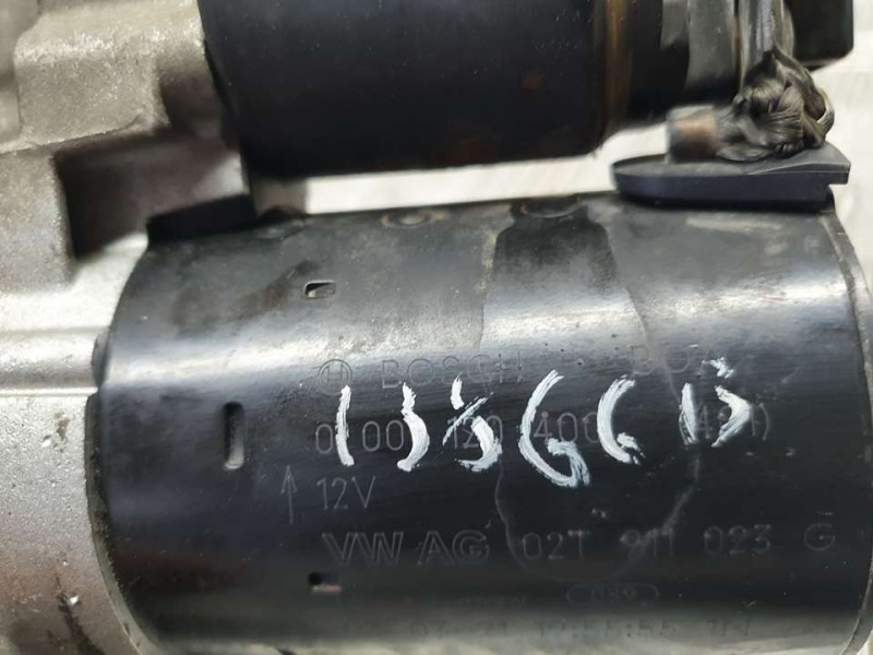 Recambio de motor arranque para seat ibiza (6l1) fresh referencia OEM IAM 02T911023G 0001120400 BOSCH