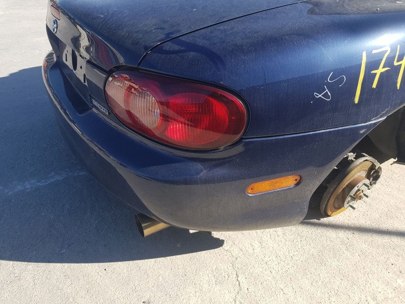 Recambio de paragolpes trasero para mazda mx-5 ii (nb) 1.6 16v (nb6c) referencia OEM IAM NCY150220GBB TOCADO 