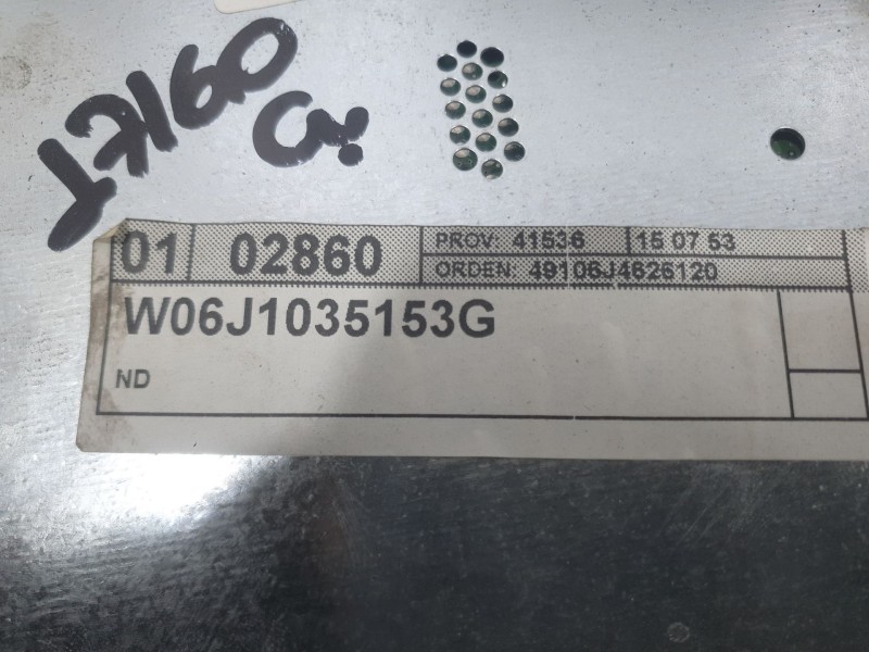 Recambio de sistema audio / radio cd para seat ibiza iv (6j5, 6p1) 1.2 referencia OEM IAM 6J1035153G  