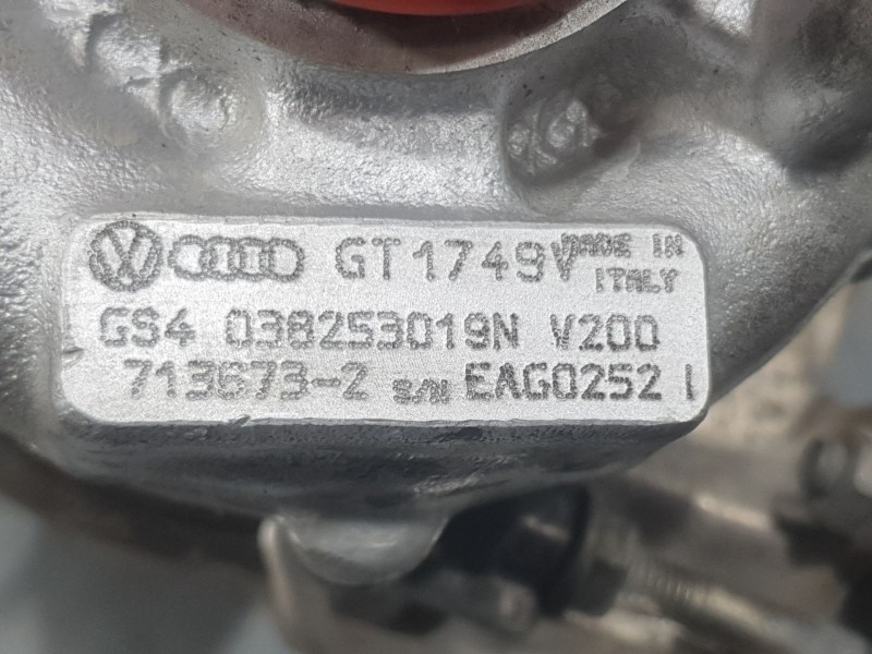 Recambio de turbocompresor para skoda octavia i (1u2) 1.9 tdi referencia OEM IAM 038253019N  