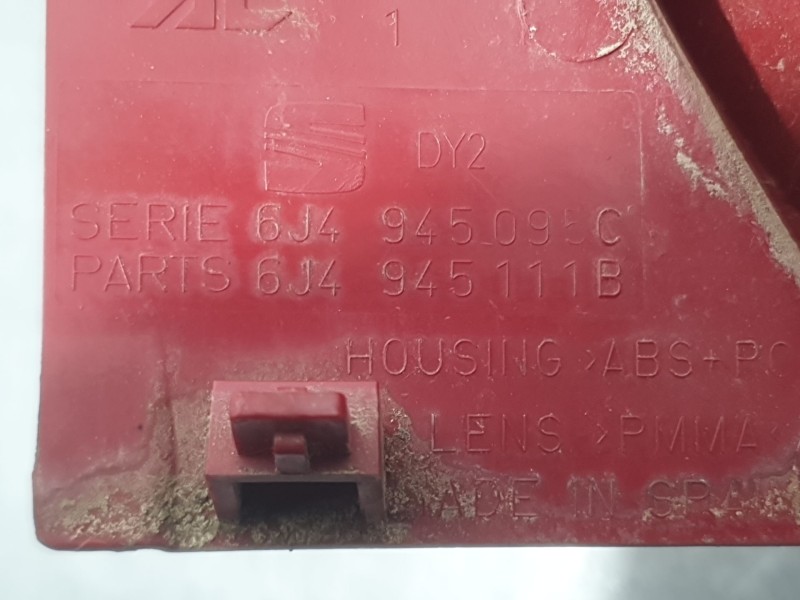 Recambio de piloto trasero izquierdo para seat ibiza iv (6j5, 6p1) 1.2 referencia OEM IAM 6J4945095C  