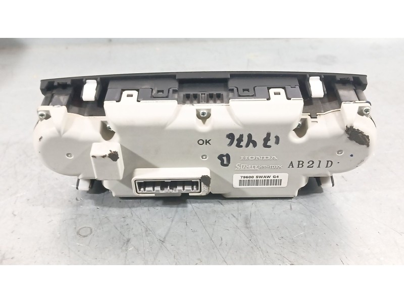 Recambio de mando climatizador para honda cr-v iii (re_) 2.0 i-vtec 4wd (re5, re2) referencia OEM IAM 79600SWAG4  