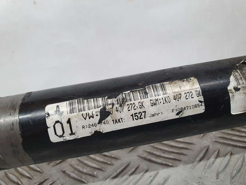 Recambio de transmision delantera derecha para volkswagen golf vi (5k1) advance referencia OEM IAM 1K0407272GK  