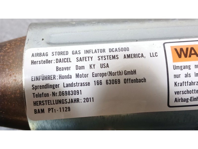 Recambio de airbag cortina delantero derecho para honda cr-v iii (re_) 2.0 i-vtec 4wd (re5, re2) referencia OEM IAM 78870SWAE80 