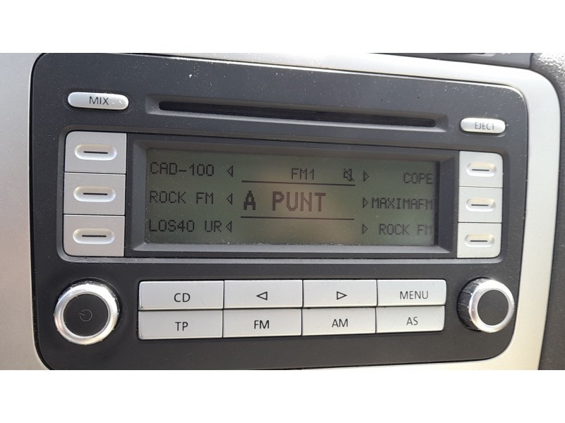 Recambio de sistema audio / radio cd para volkswagen eos (1f7, 1f8) 2.0 tdi referencia OEM IAM 1K0057186AF  