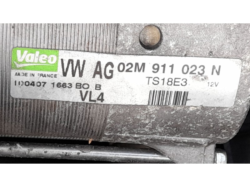 Recambio de motor arranque para volkswagen eos (1f7, 1f8) 2.0 tdi referencia OEM IAM 02M911023PX  