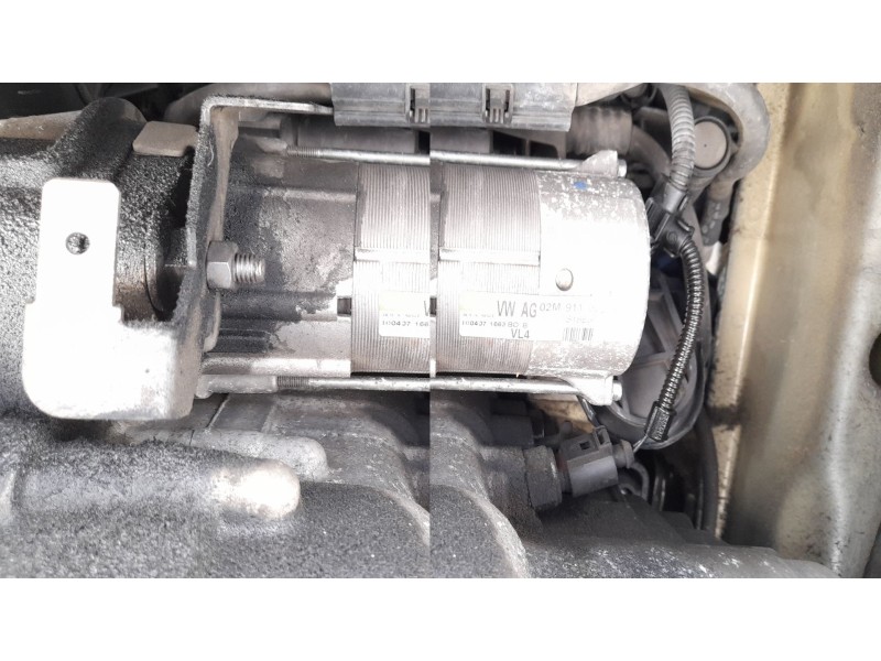 Recambio de motor arranque para volkswagen eos (1f7, 1f8) 2.0 tdi referencia OEM IAM 02M911023PX  