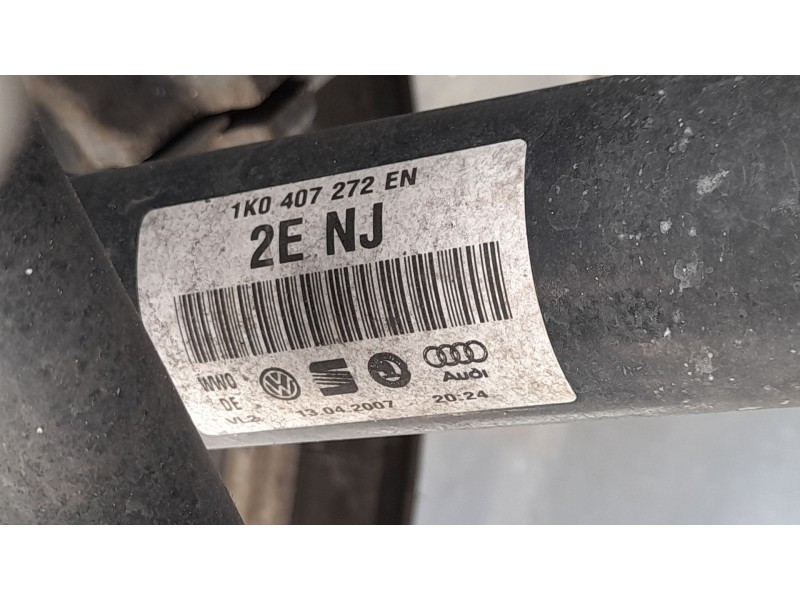 Recambio de transmision delantera derecha para volkswagen eos (1f7, 1f8) 2.0 tdi referencia OEM IAM 1K0407272EN  