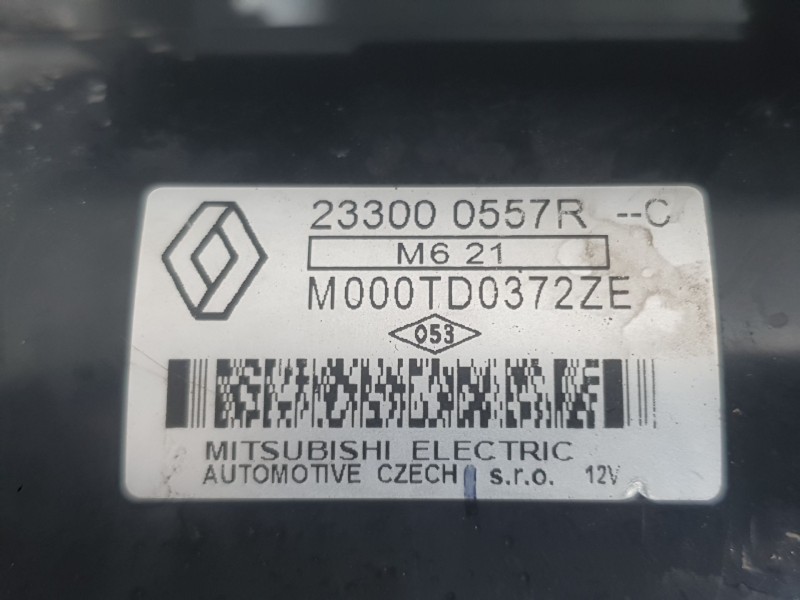 Recambio de motor arranque para renault megane iv hatchback (b9a/m/n_) 1.2 tce 130 (b9mr) referencia OEM IAM 233000557R M000TD03