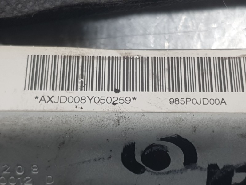 Recambio de airbag cortina delantero derecho para nissan qashqai i (j10, nj10) 2.0 dci a las 4 ruedas referencia OEM IAM 985P0JD