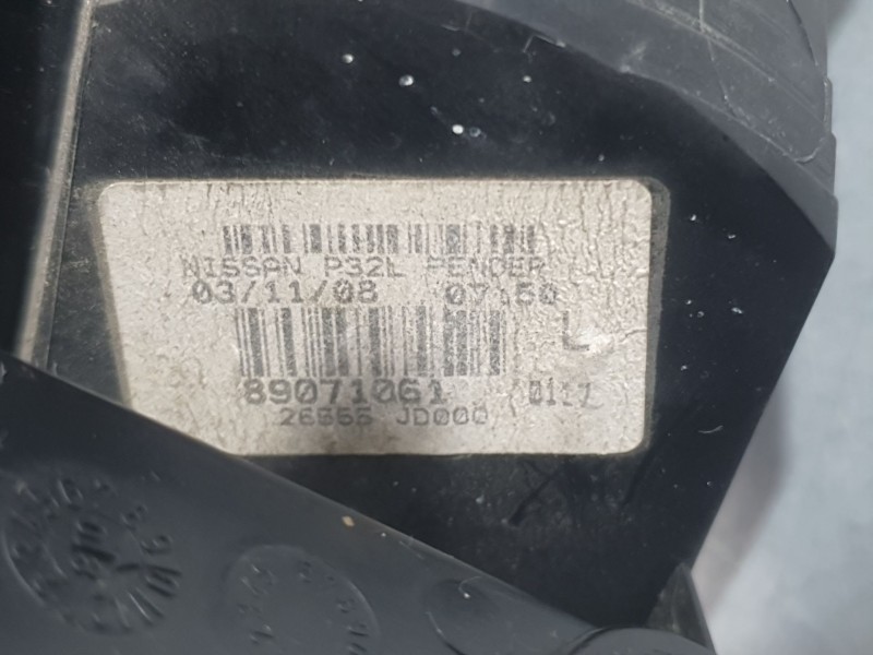 Recambio de piloto trasero izquierdo exterior para nissan qashqai i (j10, nj10) 2.0 dci a las 4 ruedas referencia OEM IAM 26555J