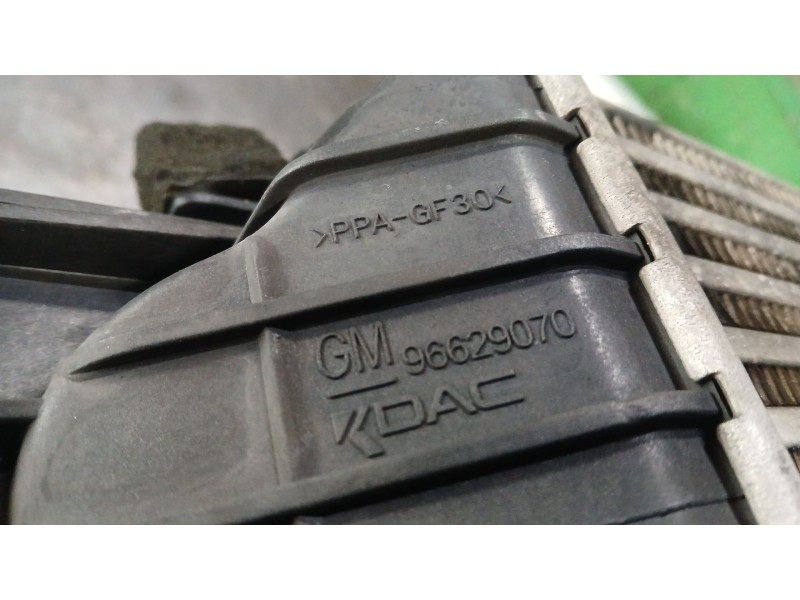 Recambio de intercooler para chevrolet captiva (c100, c140) 2.0 d 4wd referencia OEM IAM 96629070 DAC 