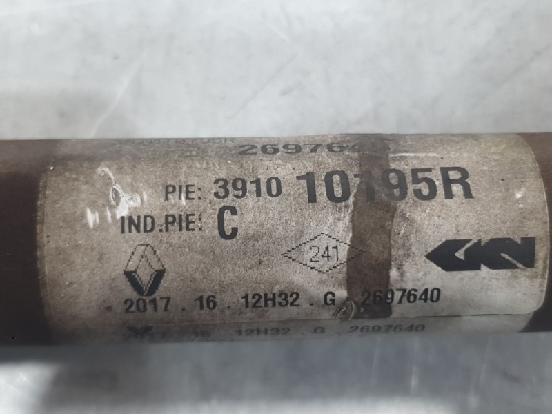 Recambio de transmision delantera izquierda para renault megane iv hatchback (b9a/m/n_) 1.2 tce 130 (b9mr) referencia OEM IAM 39