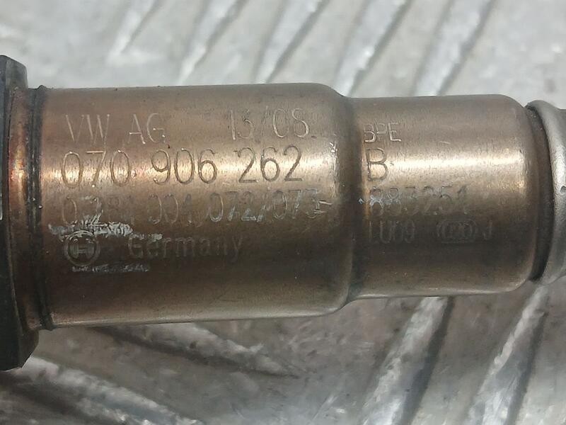 Recambio de sonda lambda para audi a5 (8t3) 2.7 tdi referencia OEM IAM 070906262  0281004072073