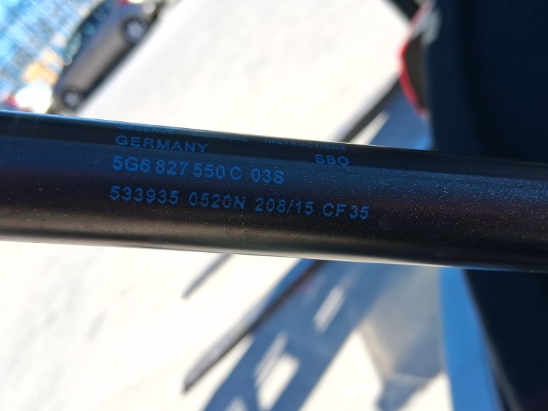 Recambio de amortiguadores maletero / porton para volkswagen golf vii (5g1, bq1, be1, be2) 1.4 tsi referencia OEM IAM 5G6827550G