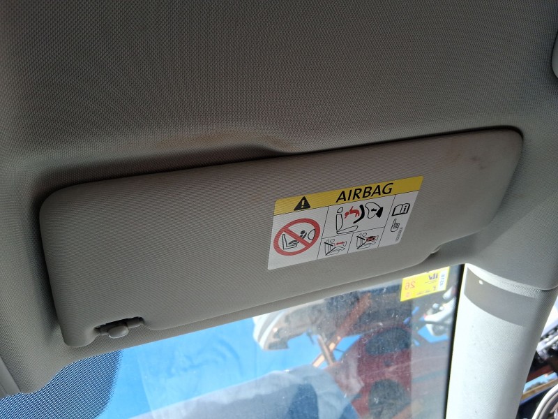 Recambio de parasol derecho para volkswagen golf vii (5g1, bq1, be1, be2) 1.4 tsi referencia OEM IAM 5G0857552DB2F4  