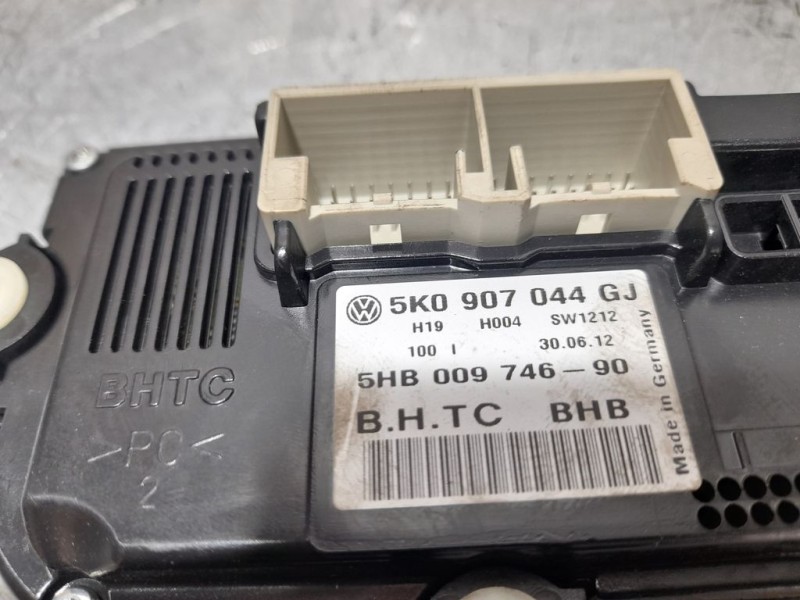 Recambio de mando climatizador para volkswagen golf vi (5k1) advance referencia OEM IAM 5K0907044GJ  