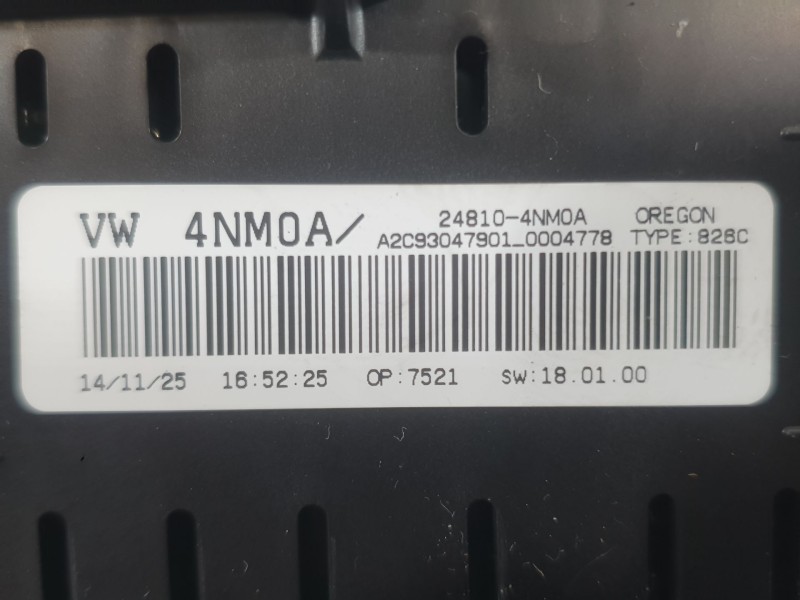 Recambio de cuadro instrumentos para nissan leaf (ze0) electric referencia OEM IAM 248104NM0A  