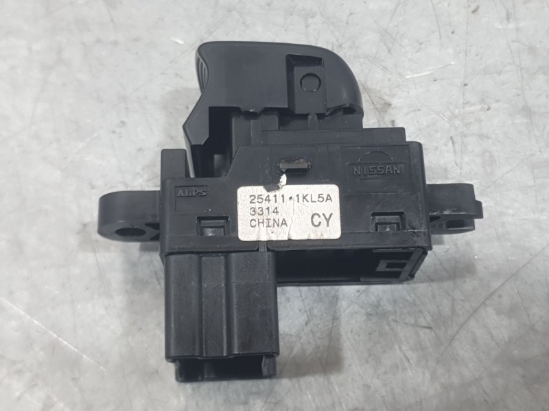 Recambio de mando elevalunas trasero izquierdo para nissan leaf (ze0) electric referencia OEM IAM 254111KL5A  