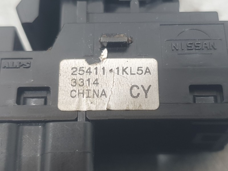 Recambio de mando elevalunas trasero izquierdo para nissan leaf (ze0) electric referencia OEM IAM 254111KL5A  