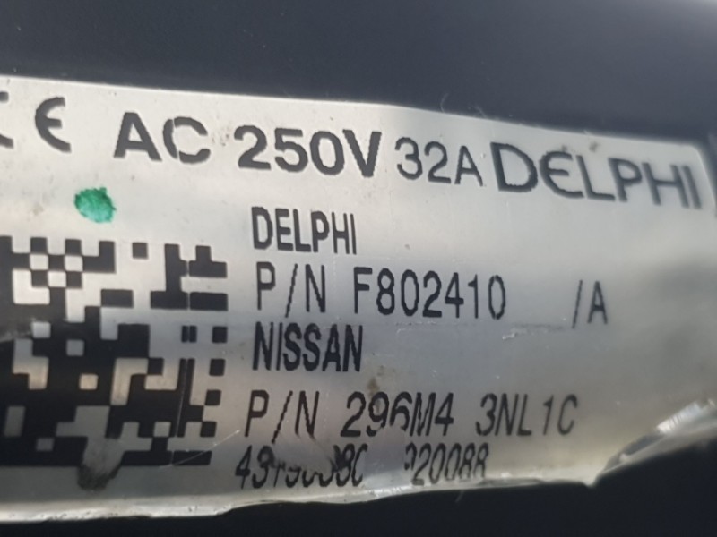 Recambio de cable para nissan leaf (ze0) electric referencia OEM IAM 296M43NL1C F802410 DELPHI