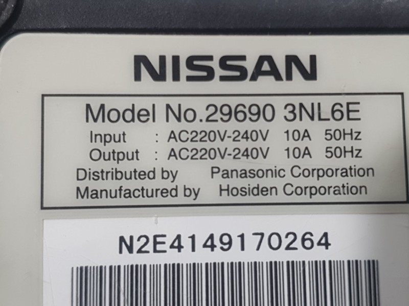 Recambio de cargador bateria para nissan leaf (ze0) electric referencia OEM IAM 296903NL6E  